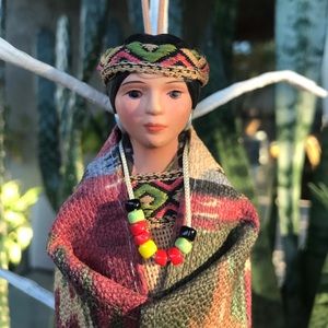 Native American Woman Ornament